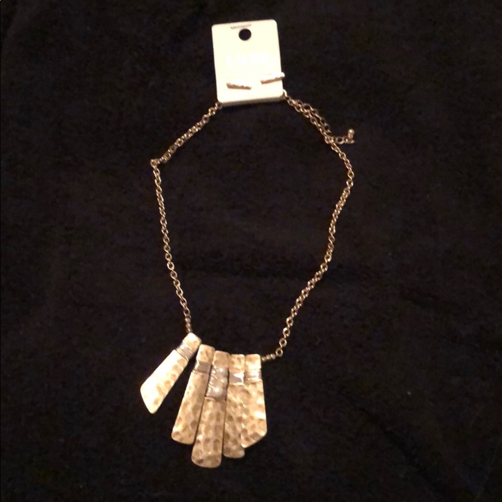 Luxe Necklace and earrings